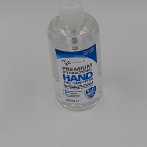 250ml pump hand sanitiser
