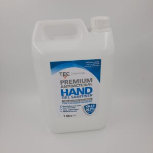 Premium Antibacterial Hand Gel Sanitiser 5 litres
