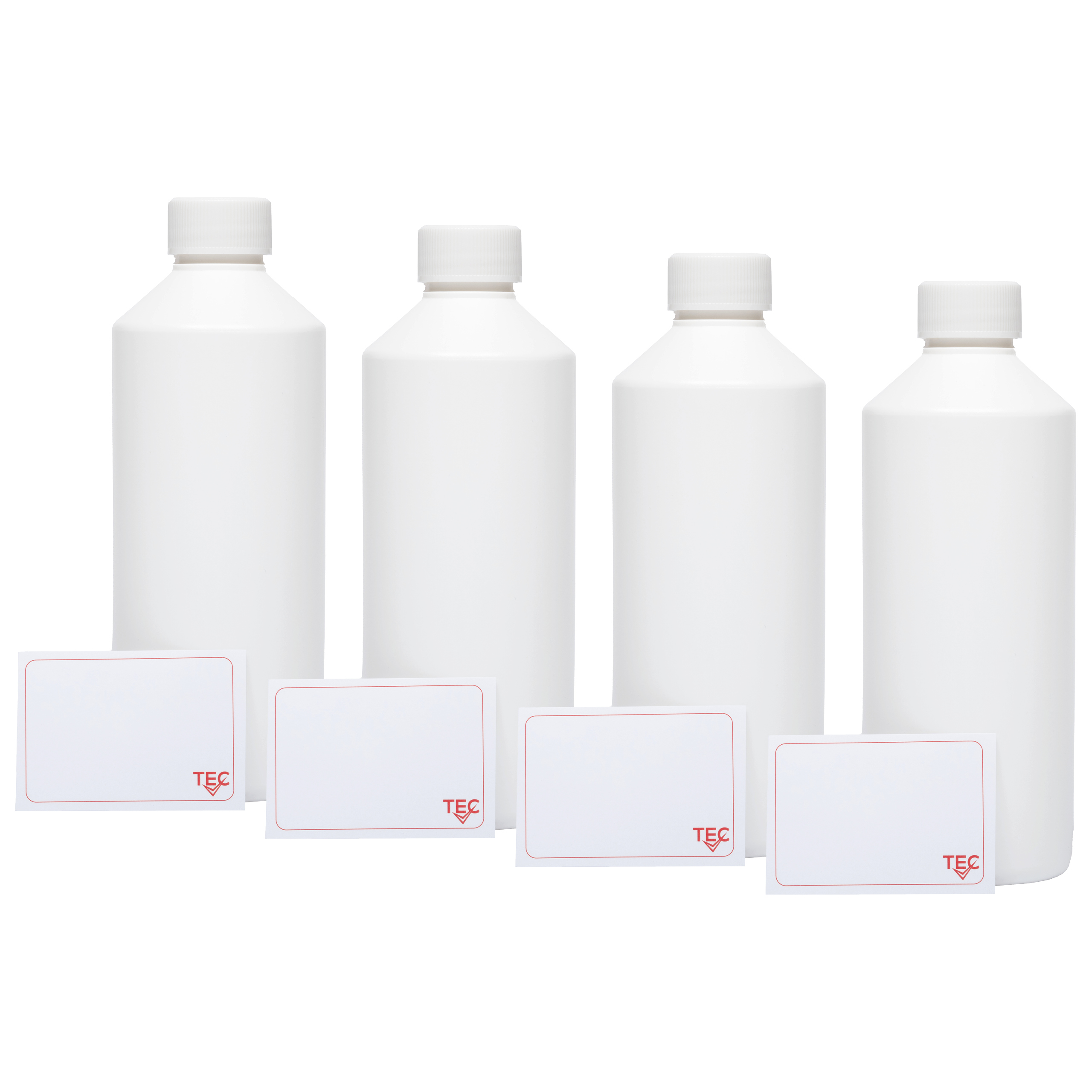HDPE Bottles 500ml Screw Top - Image 2