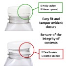 Juice Bottles 500ml Square with Lids PET Plastic - Image 7