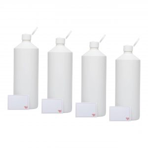 Plastic Bottles 1Litre HDPE Flip Tops