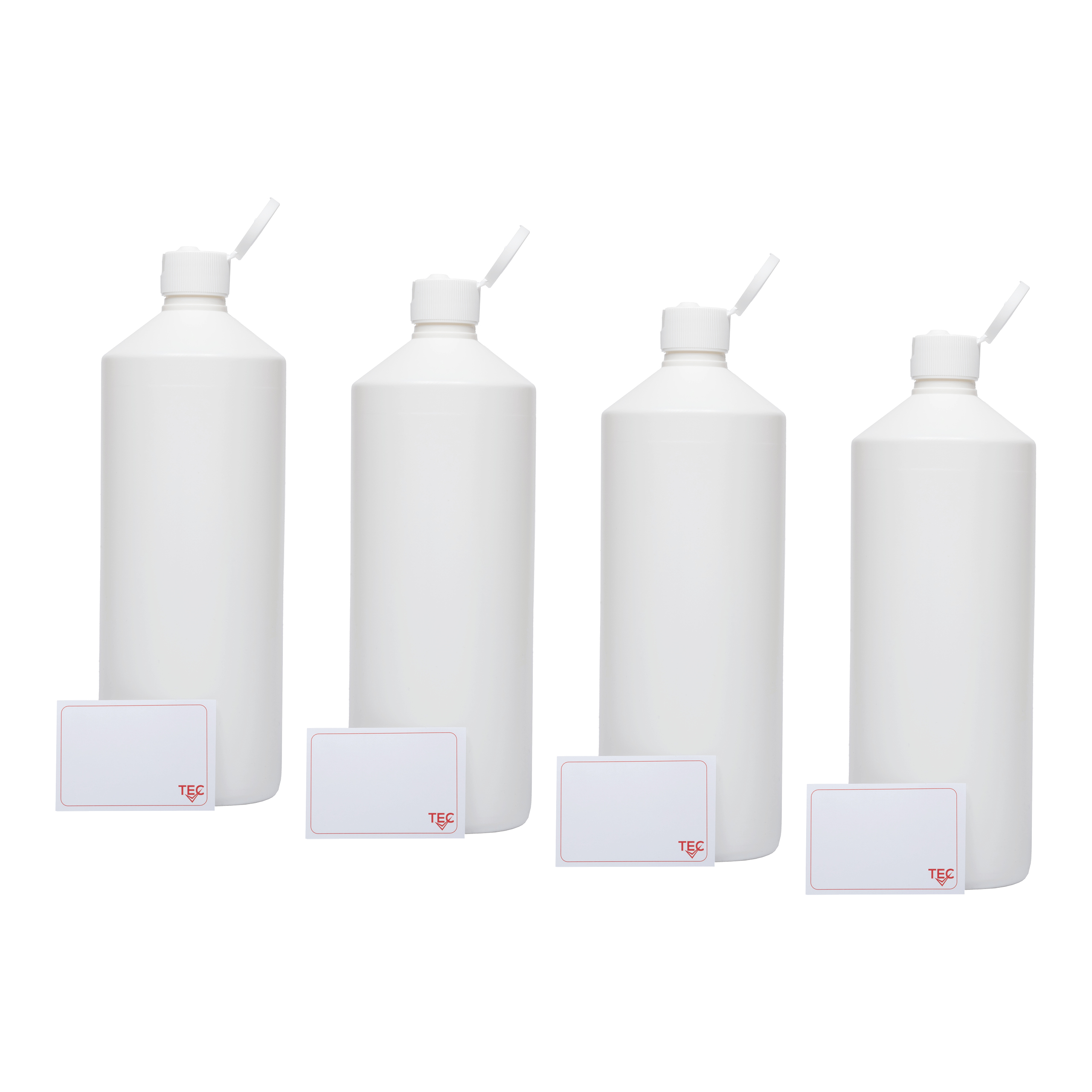 Plastic Bottles 1Litre HDPE Flip Tops